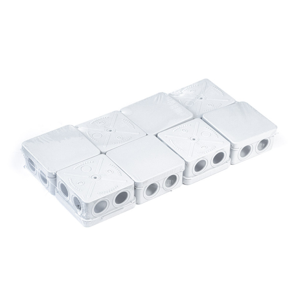 Коробка распределительная 40-0210м для о/п безгалогенная (HF) 80х80х40 (8шт/уп) Промрукав