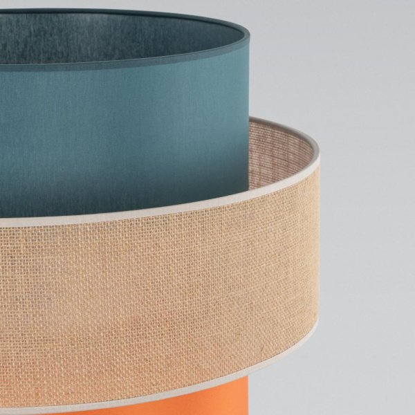 Напольный светильник с тканевым абажуром 6452 Trio