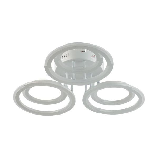 8028/80CL LEDIO LN25 247 белый/белый, металл/акрил Потолочный светильник с ПДУ LED 80W 3000-6000К 220V OSAKA