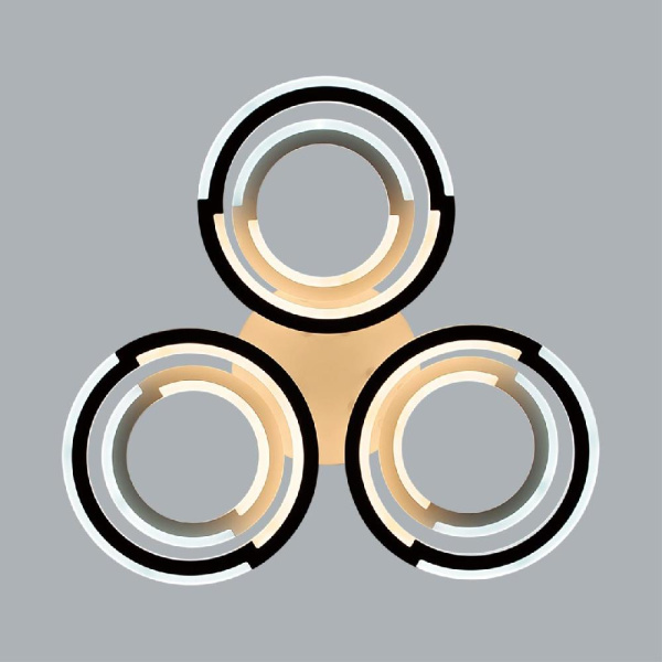 8028/80CL LEDIO LN25 247 белый/белый, металл/акрил Потолочный светильник с ПДУ LED 80W 3000-6000К 220V OSAKA