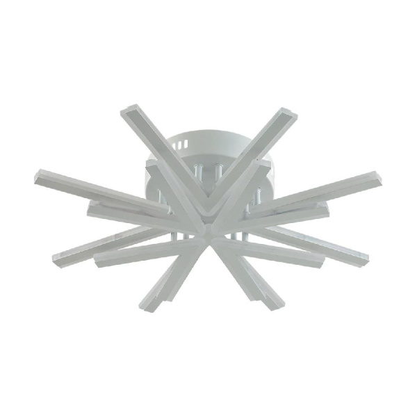 8029/65CL LEDIO LN25 248 белый/белый, металл/акрил Потолочный светильник с ПДУ LED 65W 3000-6000К 220V ALBERTA