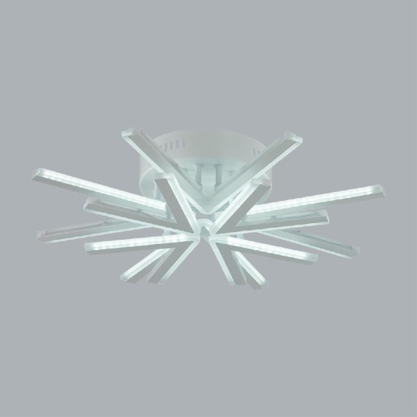 8029/65CL LEDIO LN25 248 белый/белый, металл/акрил Потолочный светильник с ПДУ LED 65W 3000-6000К 220V ALBERTA