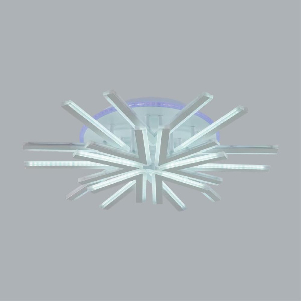 8029/95CL LEDIO LN25 248 белый/белый, металл/акрил Потолочный светильник с ПДУ  c подсв. осн. LED 95W 3000-6000К 220V ALBERTA