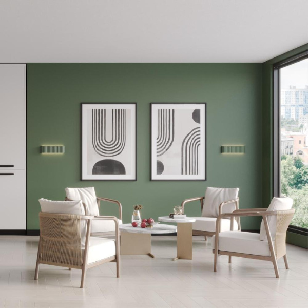 359402 OVER NT24 000 белый Светильник настенный с переключателем цв.температуры IP20 LED 12W 200V 3000/4000/6000K YESO