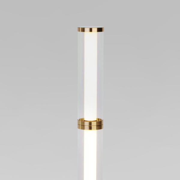 Настольный светодиодный светильник 80536/1 латунь