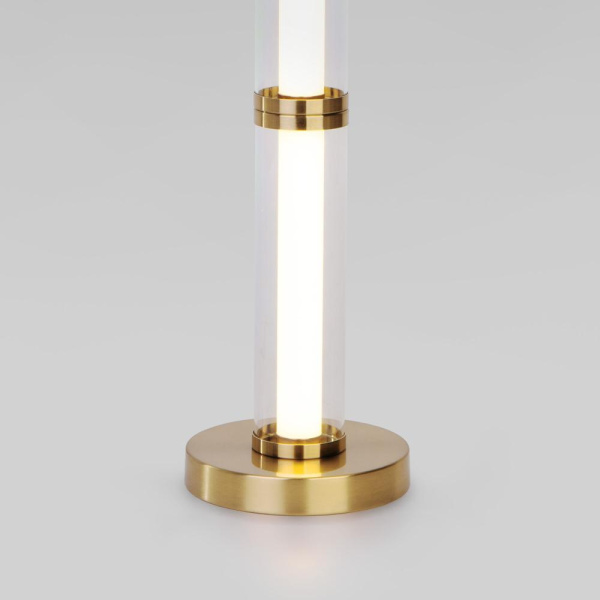 Настольный светодиодный светильник 80536/1 латунь