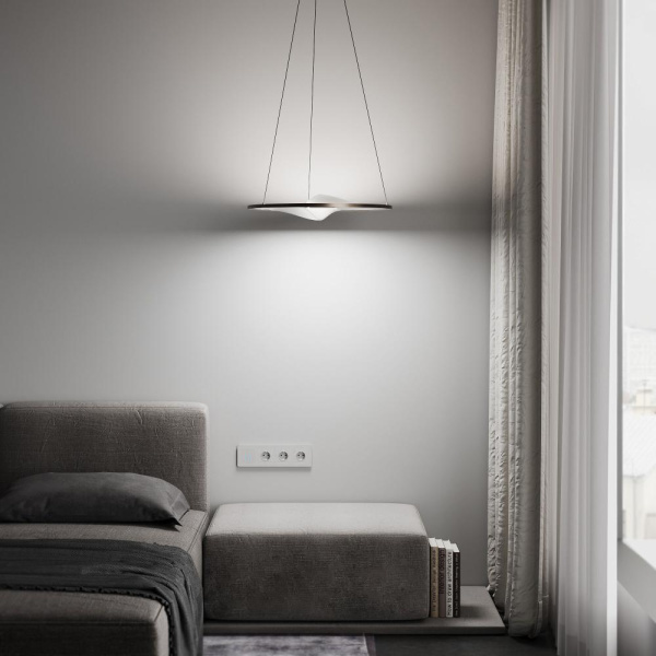 Подвесной светодиодный светильник 40027/1 LED серый