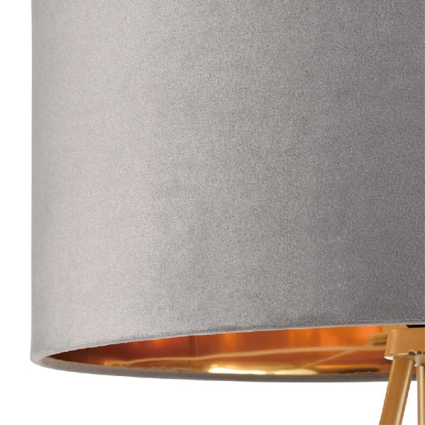 8075/1F NEOCLASSI LN25 368 золото/серый, металл/текстиль Торшер E27 1*60W 220V AVIOLA