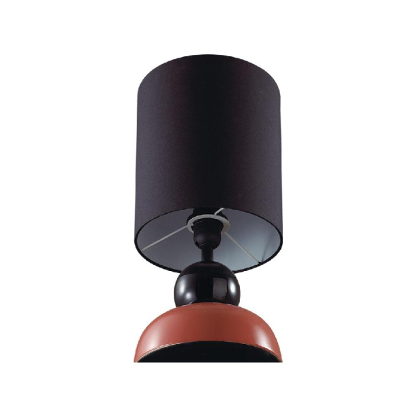 8127/1T COMFI LN25 000 коричневый/черный, керамика/текстиль Настольная лампа E27 1*60W 220V OVONA