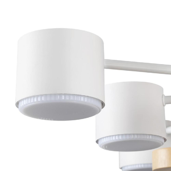 8196/10C COMFI LN25 262 белый, металл/дерево/пластик Потолочный светильник LED GX53 10*9W 220V RONDO