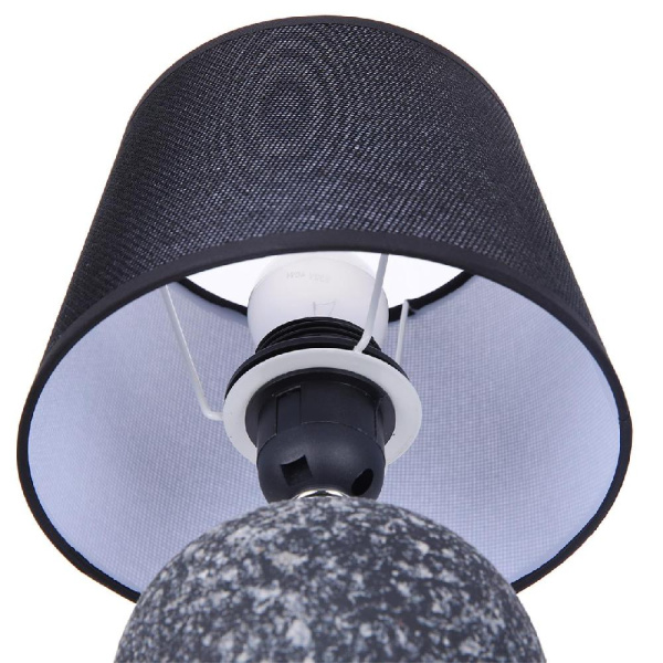 8214/1T CLASSI LN25 000 черный, керамика/текстиль Настольная лампа Е27 1*60W 220V TAREKA