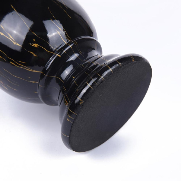 8219/1T CLASSI LN25 379 черный, керамика/текстиль Настольная лампа Е27 1*60W 220V SHARLIN