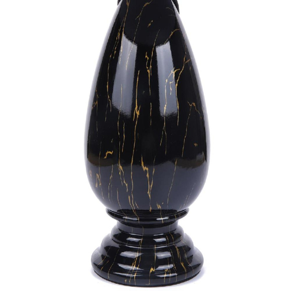 8219/1T CLASSI LN25 379 черный, керамика/текстиль Настольная лампа Е27 1*60W 220V SHARLIN