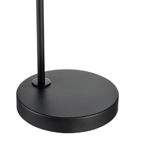 8037/1T MODERNI LN25 363 черный/серый/золотой, металл/текстиль Настольная лампа Е27 60W 220V ELSA