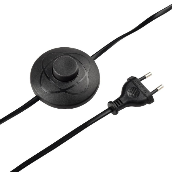 8037/1F MODERNI LN25 363 черный/серый/золотой, металл/текстиль Торшер Е27 60W 220V ELSA