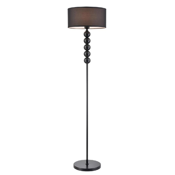 8078/1F NEOCLASSI LN25 369 черный, металл/текстиль Торшер E27 1*60W 220V TAPIA