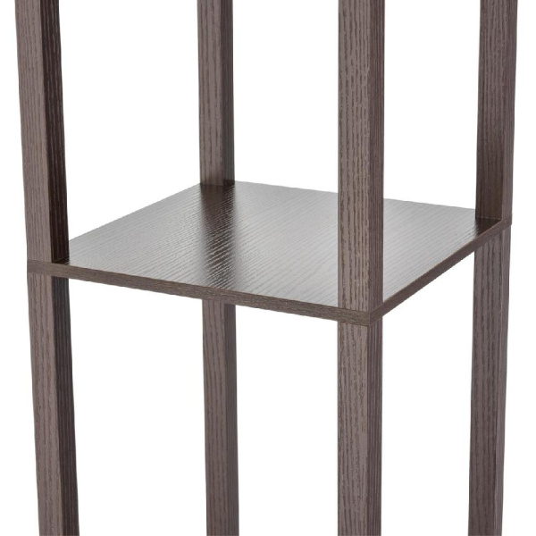 8090/1F COMFI LN25 361 кофейный/белый, дерево/текстиль Торшер Е27 1*60W 220V PRACTIC