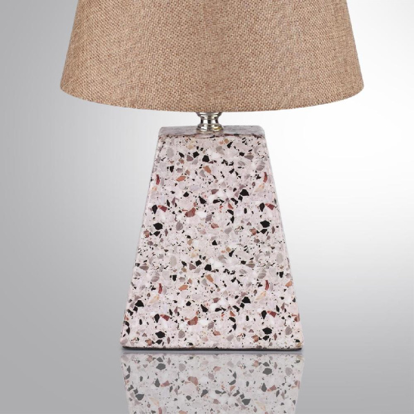 8142/1T MODERNI LN25 000 бежевый/коричневый, керамика/текстиль Настольная лампа Е27 1*60W 220V TERAZIO