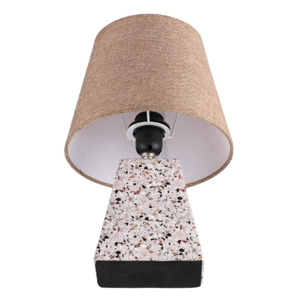 8142/1T MODERNI LN25 000 бежевый/коричневый, керамика/текстиль Настольная лампа Е27 1*60W 220V TERAZIO