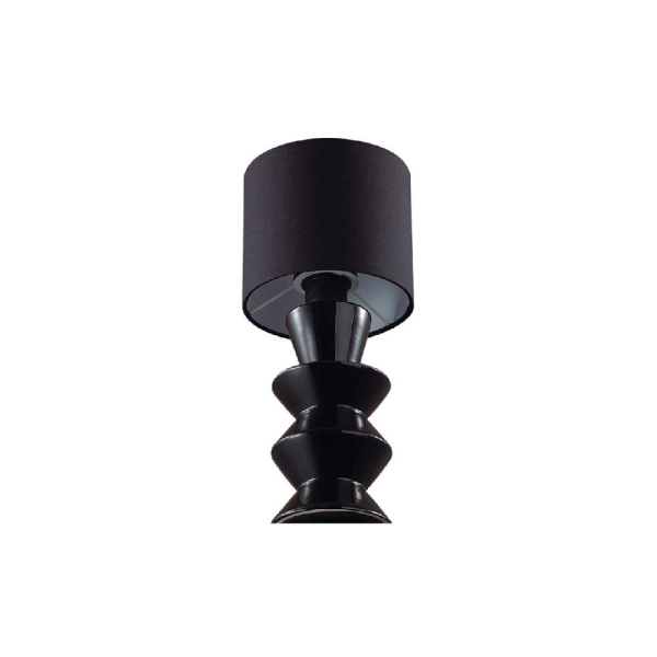 8133/1T MODERNI LN25 000 черный, керамика/текстиль Настольная лампа E27 1*60W 220V SEGI