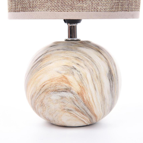 8229/1T CLASSI LN25 382 бежевый, керамика/текстиль Настольная лампа E14 1*40W 220V KOHALA