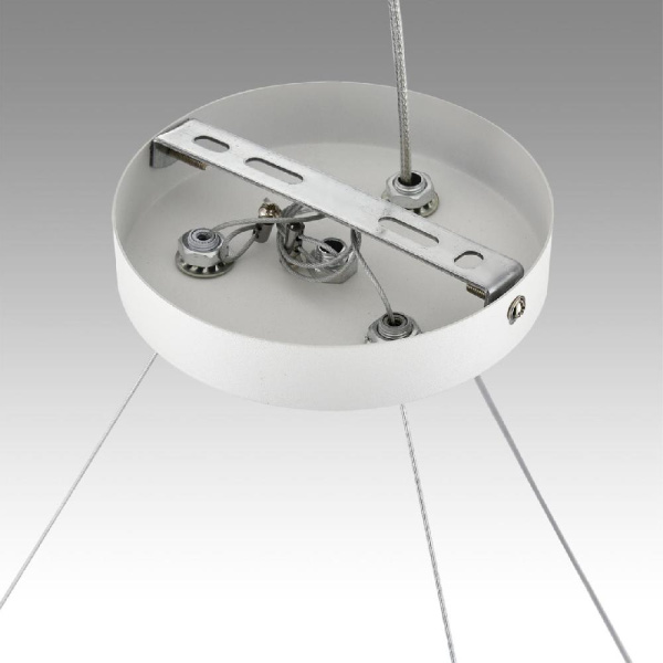 8254/9 COMFI LN25 204 белый металл Светильник подвесной LED GX53 8*7W 220V LUAZANA