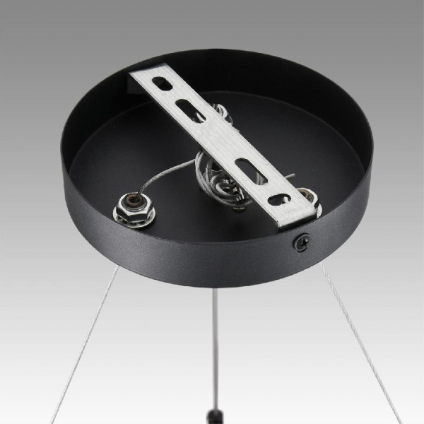 8242/9 COMFI LN25 203 черный металл Светильник подвесной LED GX53 8*7W 220V LUAZANA