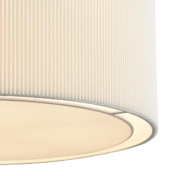 8110/5 MODERNI LN25 138 хром/белый, металл/текстиль Люстра подвесная E14 5*40W 220V ZIGRISA