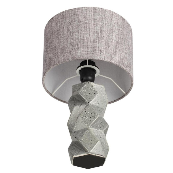 8136/1T MODERNI LN25 000 серый, керамика/текстиль Настольная лампа Е27 1*60W 220V BEINA