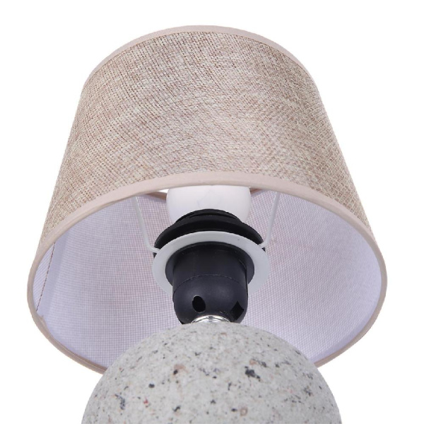 8215/1T CLASSI LN25 000 бежевый, керамика/текстиль Настольная лампа Е27 1*60W 220V TAREKA