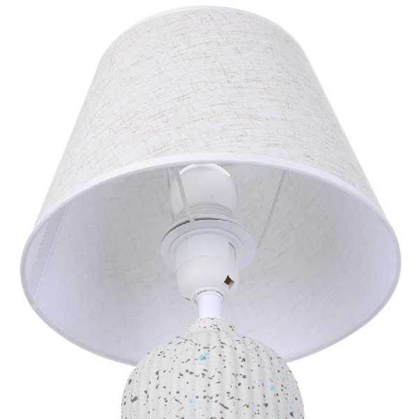 8217/1T CLASSI LN25 000 бежевый, керамика/текстиль Настольная лампа Е27 1*60W 220V FANNA