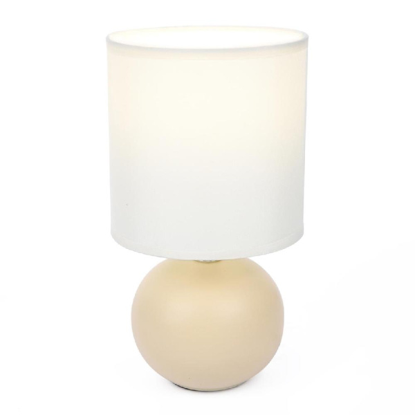 8224/1T CLASSI LN25 383 желтый, керамика/текстиль Настольная лампа E14 1*40W 220V OCTAVIA