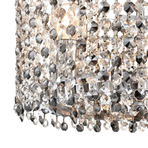 8244/5C CLASSI LN25 150 хром, металл/хрусталь Люстра потолочная E14 5*40W 220V LAYLA