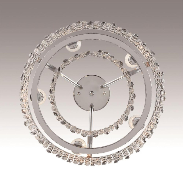 8244/5C CLASSI LN25 150 хром, металл/хрусталь Люстра потолочная E14 5*40W 220V LAYLA