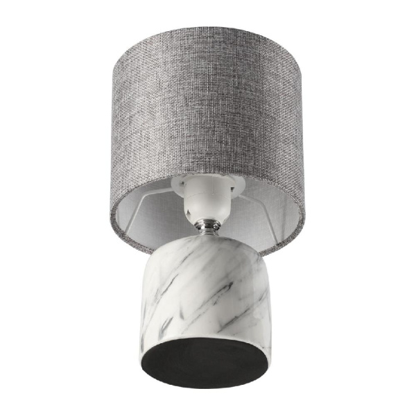 8148/1T MODERNI LN25 000 серый, керамика/текстиль Настольная лампа Е27 1*60W 220V MRAMAO