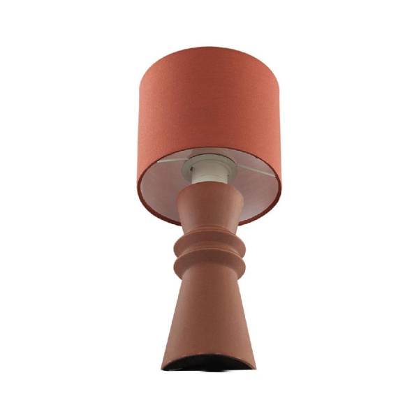 8131/1T MODERNI LN25 377 терракотовый, керамика/текстиль Настольная лампа E27 1*60W 220V SEGI