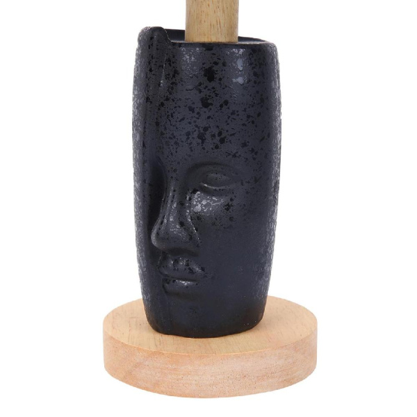 8209/1T MODERNI LN25 000 черный, керамика/текстиль Настольная лампа Е27 1*60W 220V VISIONA