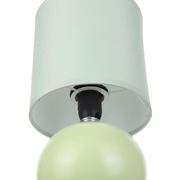 8223/1T CLASSI LN25 383 зеленый, керамика/текстиль Настольная лампа E14 1*40W 220V OCTAVIA