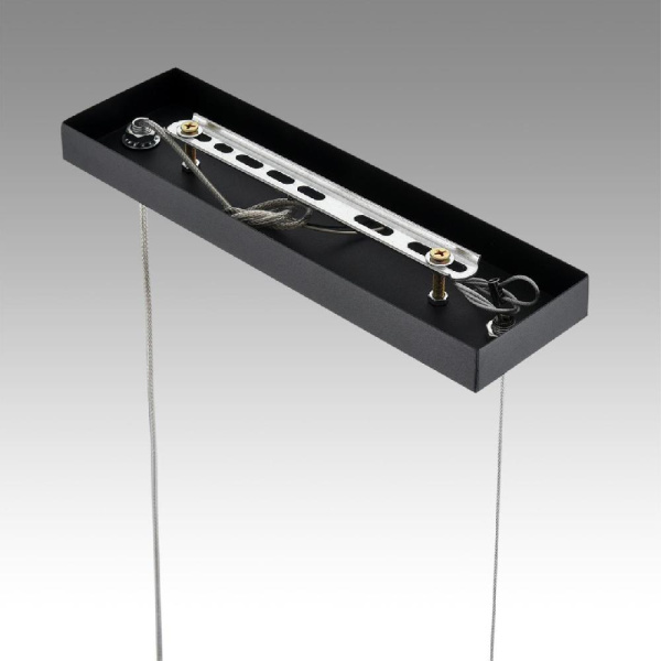 8240/3 COMFI LN25 198 черный, металл/акрил Светильник подвесной LED GX53 3*7W 220V LANIKA