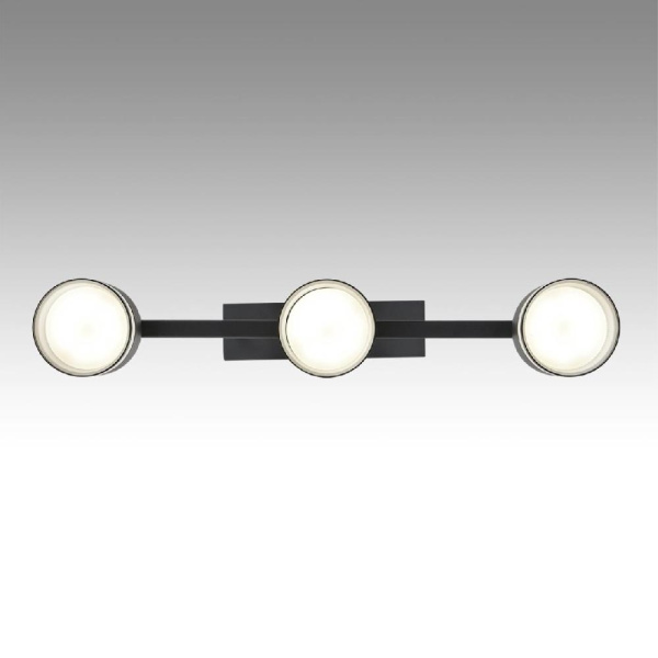 8240/3 COMFI LN25 198 черный, металл/акрил Светильник подвесной LED GX53 3*7W 220V LANIKA