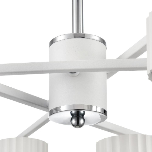 8241/6C COMFI LN25 202 белый/хром, металл Люстра потолочная LED GX53 6*7W 220V KARINA