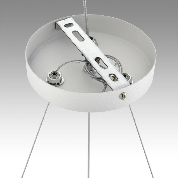 8254/6 COMFI LN25 204 белый, металл Светильник подвесной LED GX53 6*7W 220V LUAZANA