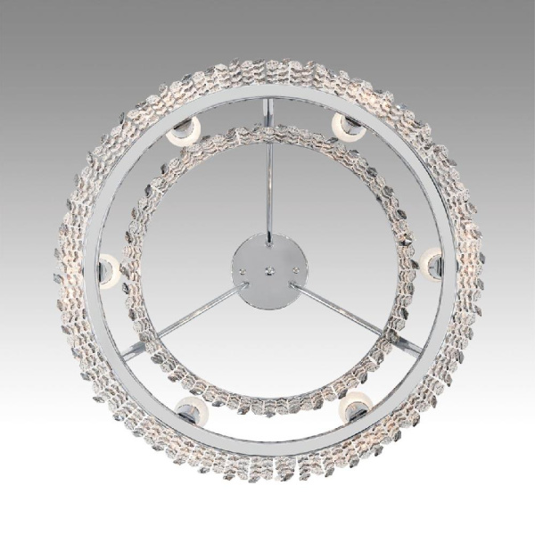 8244/6C CLASSI LN25 150 хром, металл/хрусталь Люстра потолочная E14 6*40W 220V LAYLA