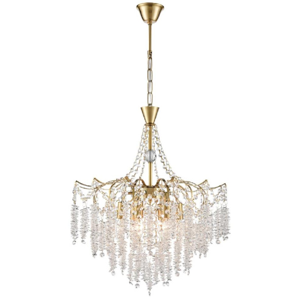 8243/6 CLASSI LN25 22 латунь, металл Люстра подвесная E14 6*40W 220V KRISTINA