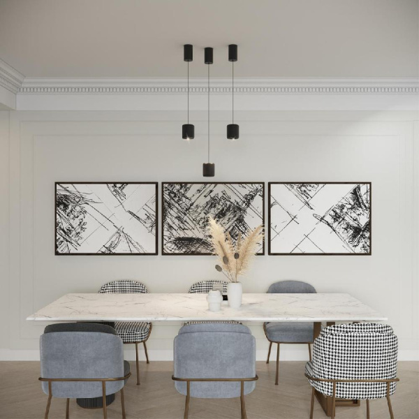 359438 OVER NT24 000 черный Светильник подвесной с механизмом регулировки высоты, провод 2м IP20 LED 10W 220-240V 3000K 650Лм LISSE