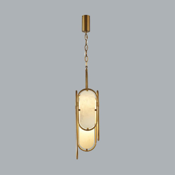 7066/15L L-VISION ODL25 353 Подвесной светильник бронзовый/металл/ искусств.мрамор IP20 LED 15W 3000K 220V MILANO