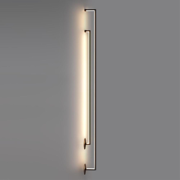 7022/14WL HIGHTECH ODL25 245 Настенный встраиваем. светильник металл/акрил IP20 LED 3000K 220V TEO