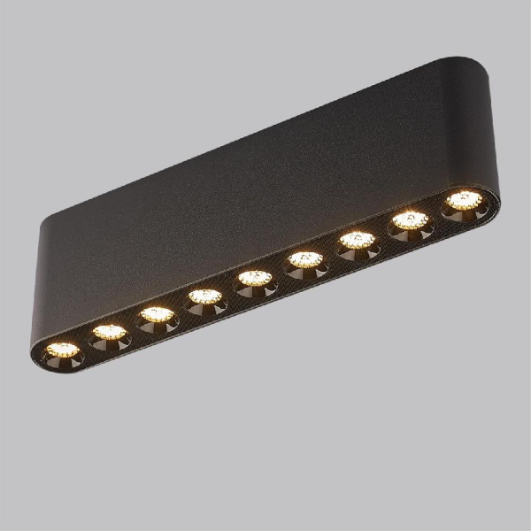 7092/21CL HIGHTECH ODL25 399 Потолочный светильник черный/металл/акрил IP20 LED 21W 3000K 220V SMALL