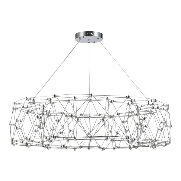 *SL6602.103.72 Светильник подвесной ST-Luce Хром/Прозрачный LED 1*72W 4000K GRAVETTA