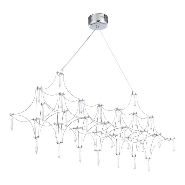 *SL6603.103.17 Светильник подвесной ST-Luce Хром/Прозрачный LED 1*17W 4000K GRAVETTA